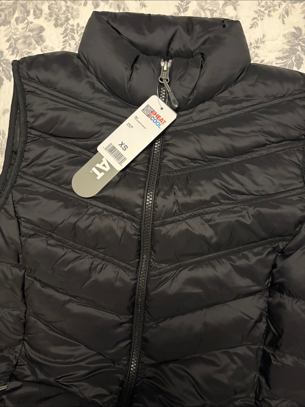 32degrees Black Quilted Puffer Vest